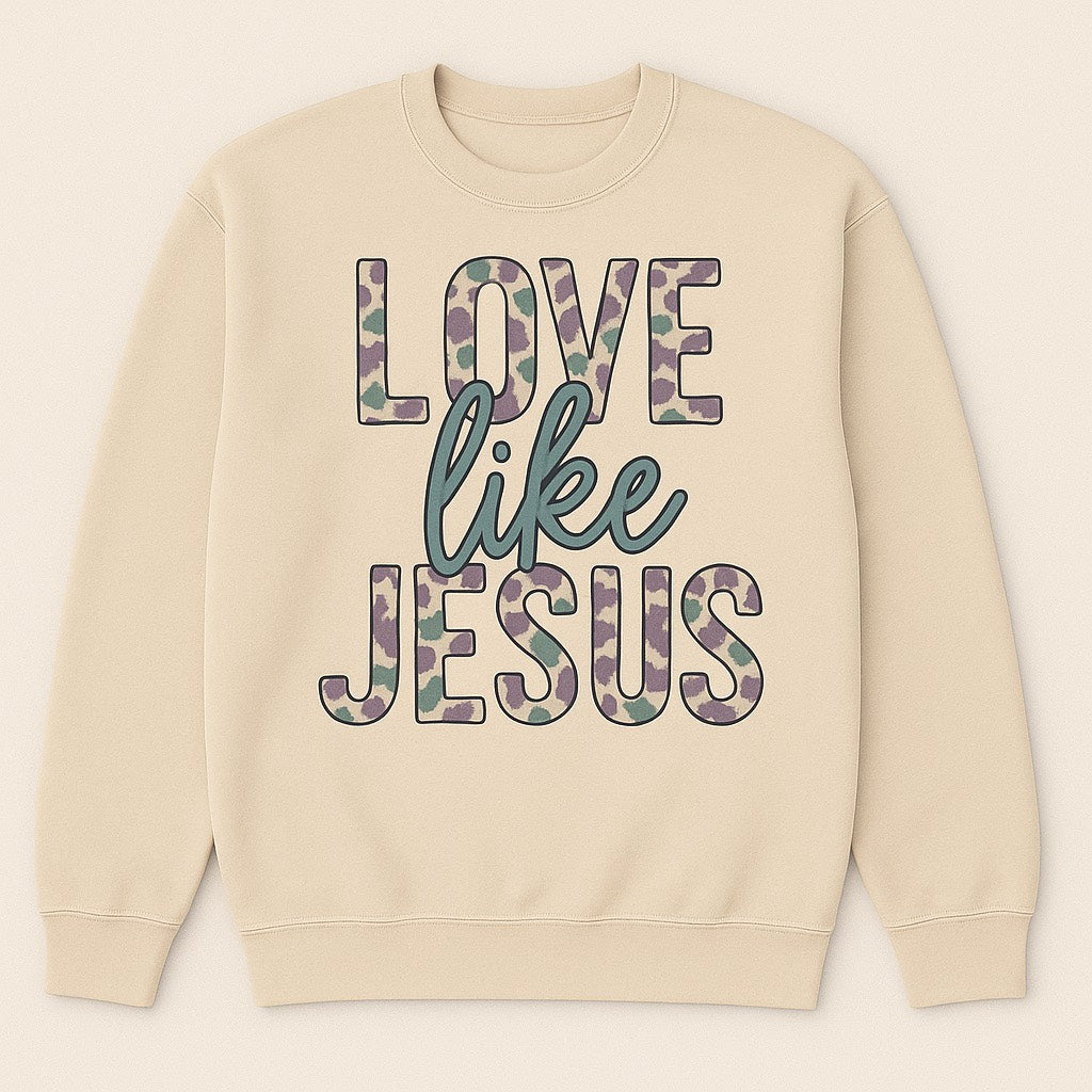 Camo Love Like Jesus Sweatshirt