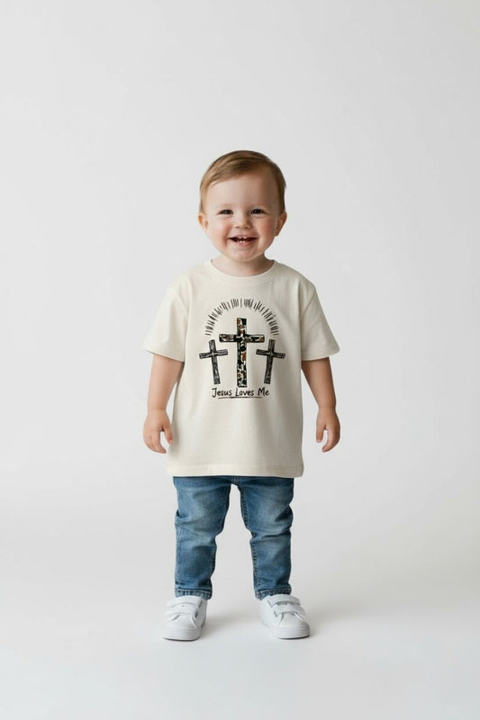 Toddler Jesus Loves Me T-Shirt
